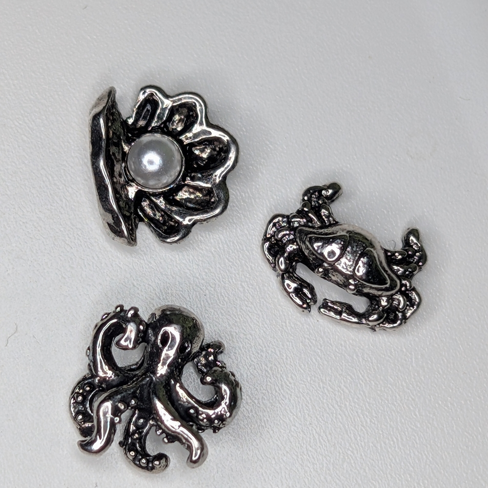 Origami Owl Silver Sea Life Charms